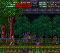 une photo d'Ã©cran de Super Castlevania 4 sur Nintendo Super Nes